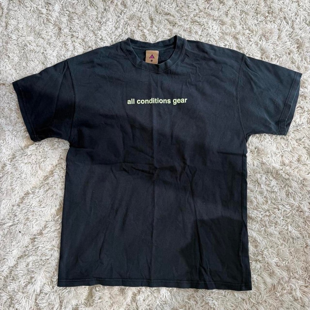 Nike ACG Men's NRG GX 3D Logo Tee in Black Size M